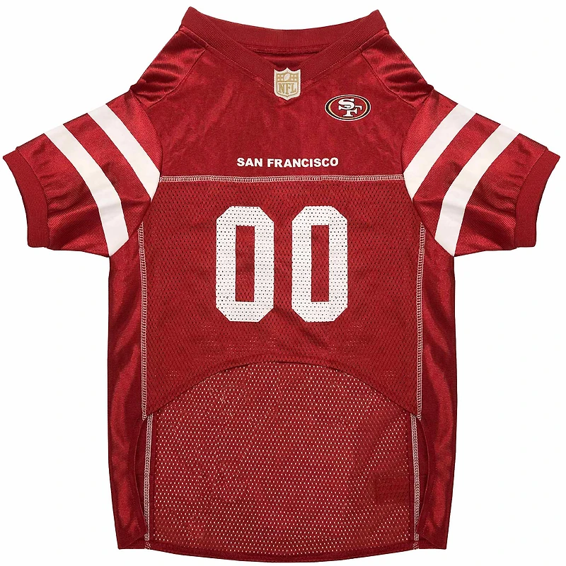 Scarlet San Francisco 49ers Pet Jersey