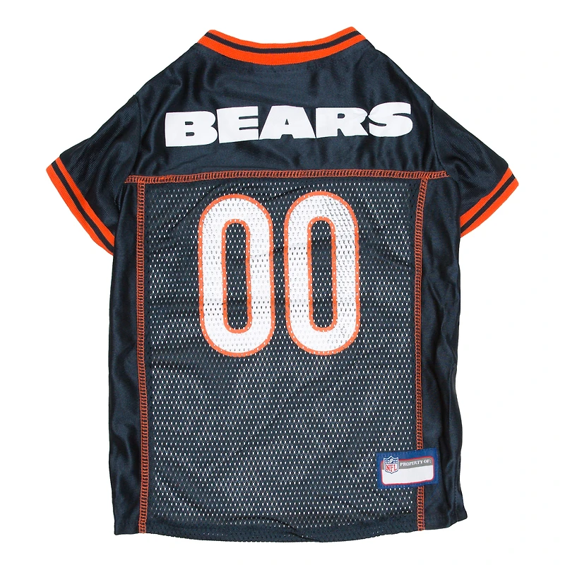 Navy Chicago Bears Pet Jersey