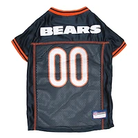 Navy Chicago Bears Pet Jersey