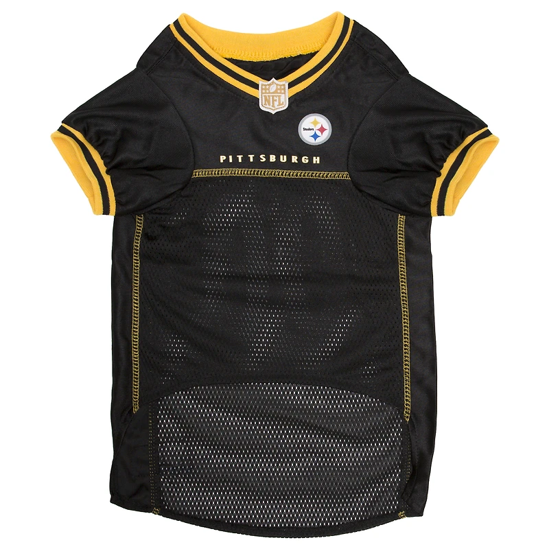 Black Pittsburgh Steelers Pet Jersey