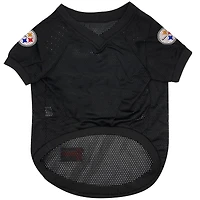 Black Pittsburgh Steelers Raglan Pet Jersey