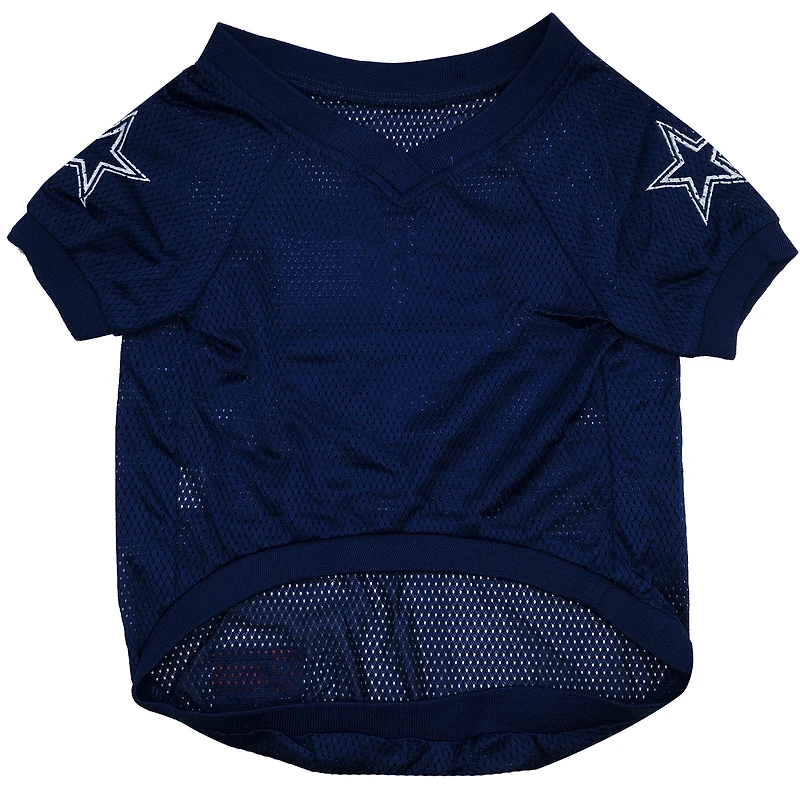 Navy Dallas Cowboys Raglan Pet Jersey