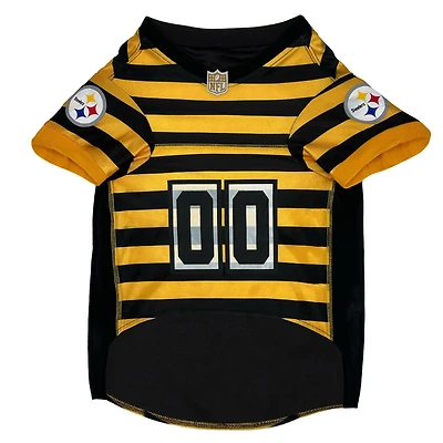Gold/Black Pittsburgh Steelers Throwback Pet Jersey