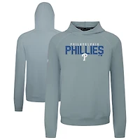 Men's Levelwear Philadelphia Phillies Mandate Carve Tri-Blend Hoodie