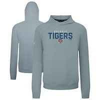 Men's Levelwear  Gray Detroit Tigers Mandate Carve Tri-Blend Hoodie