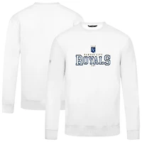 Men's Levelwear  White Kansas City Royals Zane Journey Sweatshirt