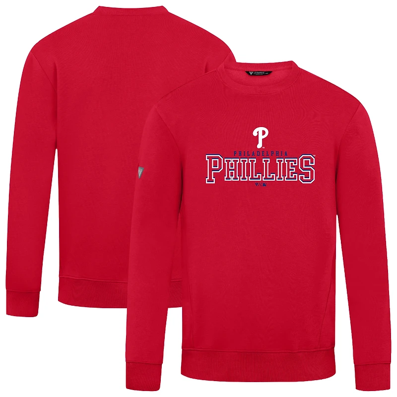 Men's Levelwear Red Philadelphia Phillies Zane Journey Sweatshirt