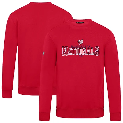 Men's Levelwear  Red Washington Nationals Zane Journey Sweatshirt