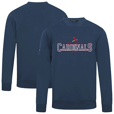 Men's Levelwear  Navy St. Louis Cardinals Zane Journey Sweatshirt