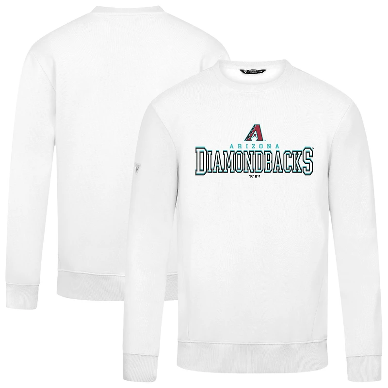Men's Levelwear  White Arizona Diamondbacks Zane Journey Sweatshirt