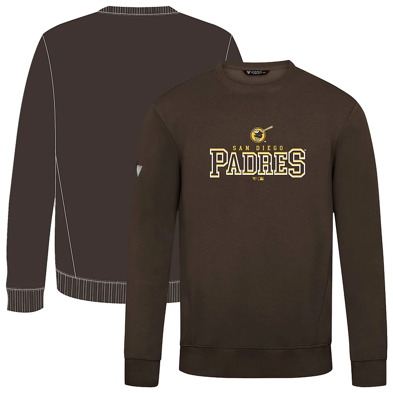 Men's Levelwear  Brown San Diego Padres Zane Journey Sweatshirt