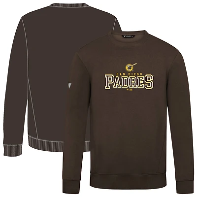 Men's Levelwear  Brown San Diego Padres Zane Journey Sweatshirt