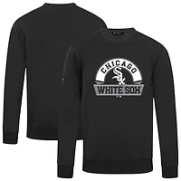 Men's Levelwear  Black Chicago White Sox Zane Banner Arch Sweatshirt