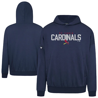 Men's Levelwear  Navy St. Louis Cardinals Contact Carve Hoodie