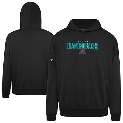 Men's Levelwear  Black Arizona Diamondbacks Contact Carve Hoodie