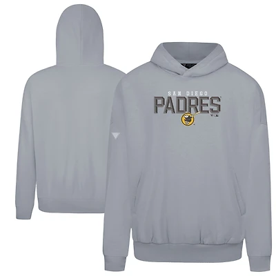 Men's Levelwear  Gray San Diego Padres Contact Carve Hoodie