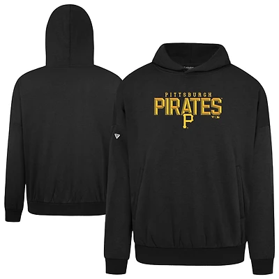 Men's Levelwear  Black Pittsburgh Pirates Contact Carve Hoodie