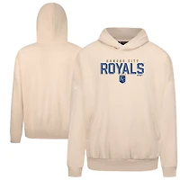 Men's Levelwear  Khaki Kansas City Royals Contact Carve Hoodie