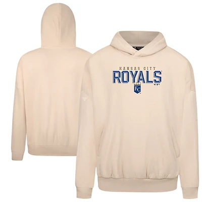 Men's Levelwear  Khaki Kansas City Royals Contact Carve Hoodie