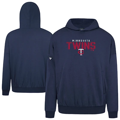 Men's Levelwear  Navy Minnesota Twins Contact Carve Hoodie