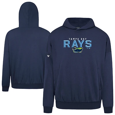 Men's Levelwear  Navy Tampa Bay Rays Contact Carve Hoodie