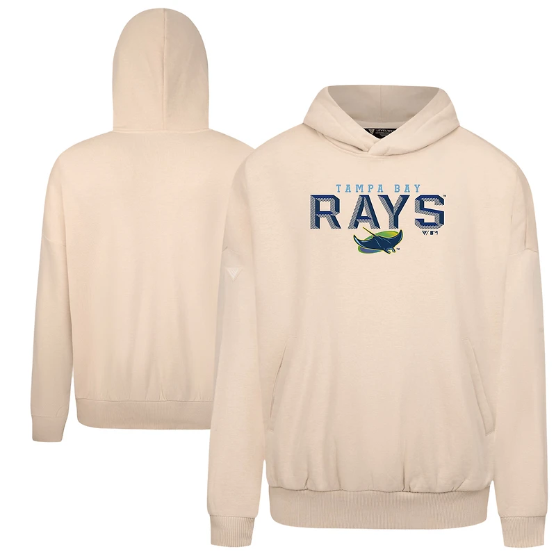Men's Levelwear Khaki Tampa Bay Rays Contact Carve Hoodie