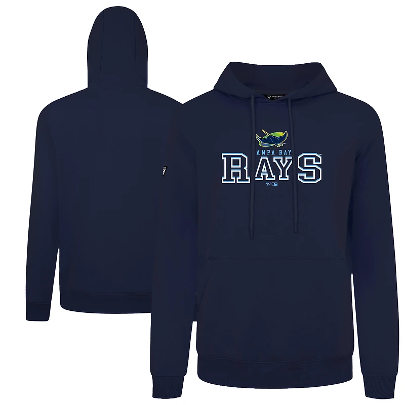 Men's Levelwear Navy Tampa Bay Rays Podium Journey Hoodie