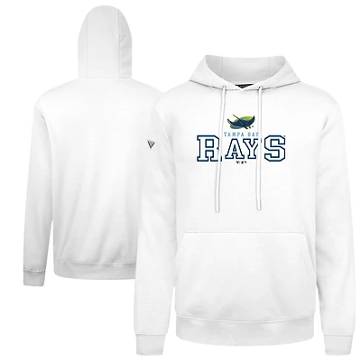 Men's Levelwear  White Tampa Bay Rays Podium Journey Hoodie