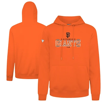 Men's Levelwear  Orange San Francisco Giants Podium Journey Hoodie