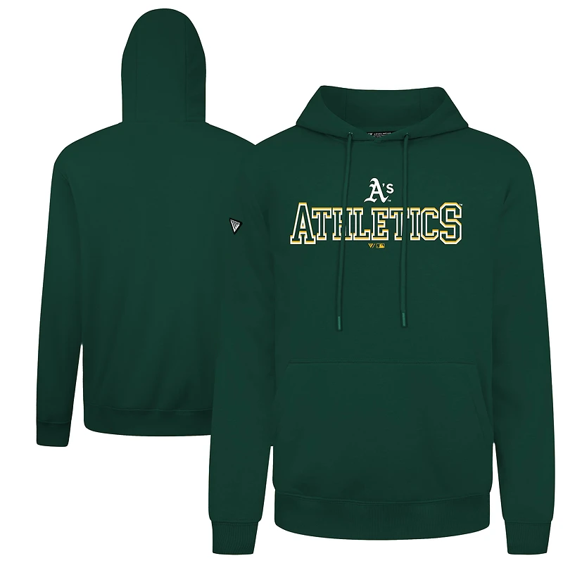 Men's Levelwear Green Oakland Athletics Podium Journey Hoodie