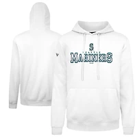 Men's Levelwear  White Seattle Mariners Podium Journey Hoodie