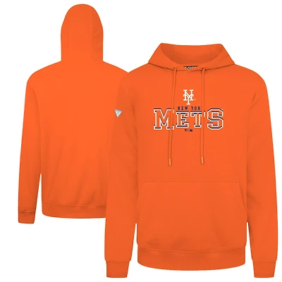Men's Levelwear  Orange New York Mets Podium Journey Hoodie