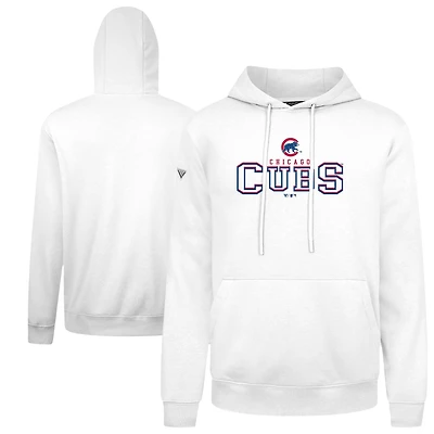 Men's Levelwear  White Chicago Cubs Podium Journey Hoodie