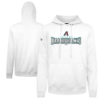 Men's Levelwear  White Arizona Diamondbacks Podium Journey Hoodie
