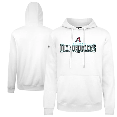 Men's Levelwear  White Arizona Diamondbacks Podium Journey Hoodie