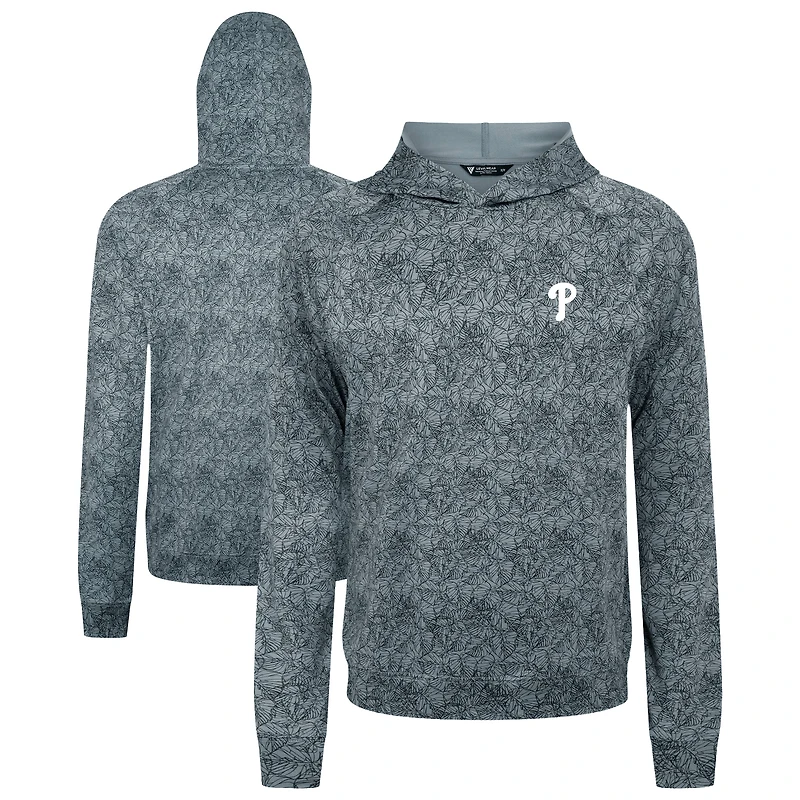 Men's Levelwear  Gray Philadelphia Phillies Albatross Raglan Hoodie