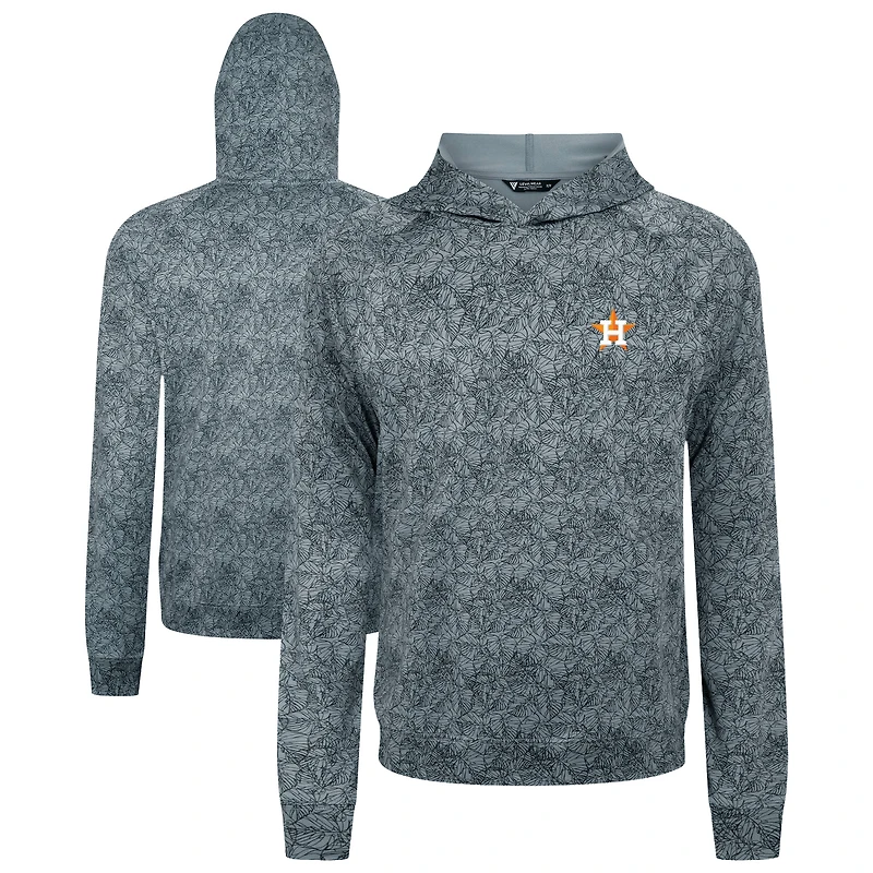 Men's Levelwear Gray Houston Astros Albatross Raglan Hoodie
