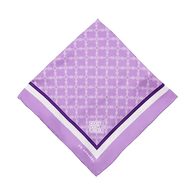 AW Chang NHL Hockey Fights Cancer Silk Scarf