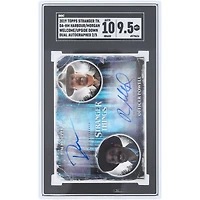 David Harbour and Rob Morgan Stranger Things Autographed 2019 Topps Welcome to the Upside Down #DA-HM #2/5 SGC Authenticated 9.5/10 Card