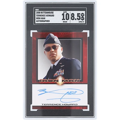 Terrence Howard Iron Man Autographed 2008 Rittenhouse #NNO SGC Authenticated 8.5/10 Card