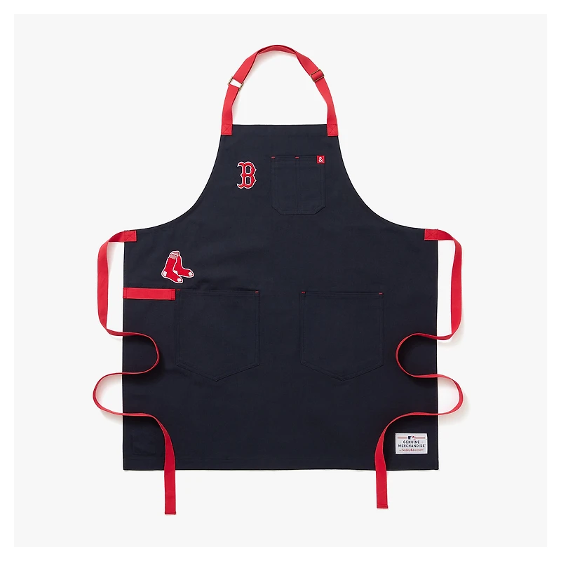 Hedley & Bennett Black Boston Red Sox The Essential Apron