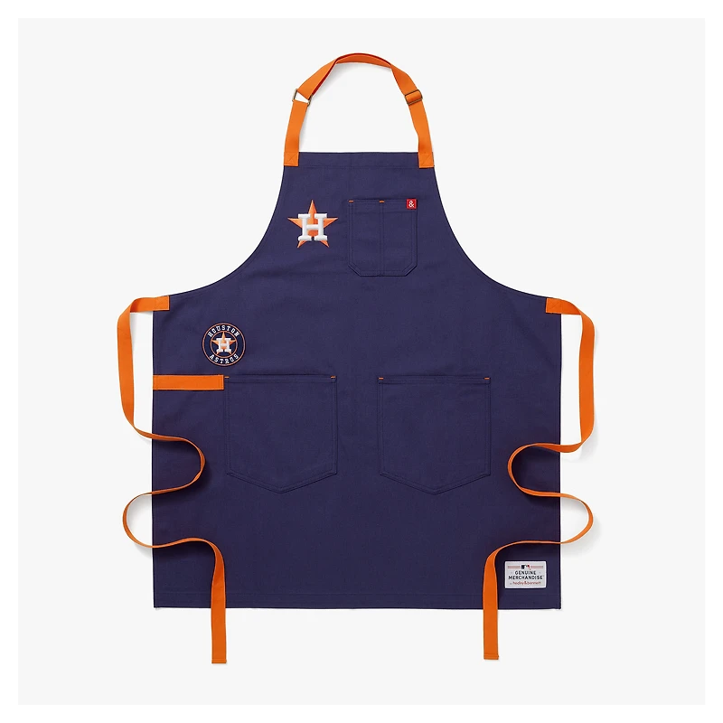 Hedley & Bennett Navy Houston Astros The Essential Apron