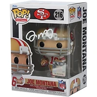 Joe Montana San Francisco 49ers Autographed #216 Funko Pop! Figurine