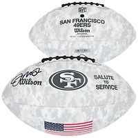 Joe Montana San Francisco 49ers Autographed Wilson 2024 Salute To Service Football