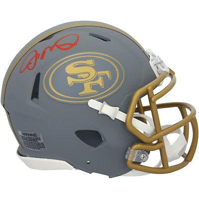 Joe Montana San Francisco 49ers Autographed Riddell Slate Speed Mini Helmet