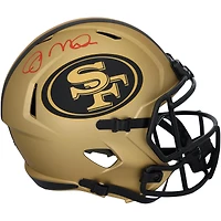 Joe Montana San Francisco 49ers Autographed Riddell Rave Speed Replica Helmet