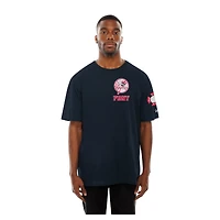 Men's New Era Navy New York Yankees FDNY Embroidered T-Shirt