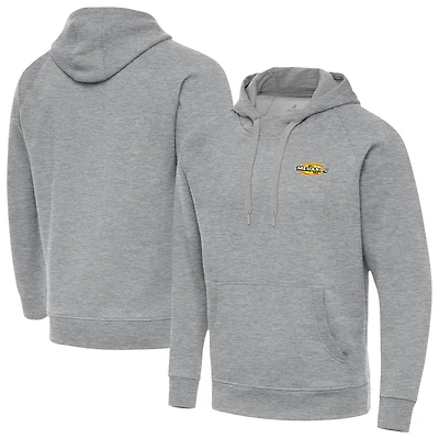 Men's Antigua Heather Gray ARCA Menards Series Victory Hoodie