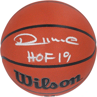 Vlade Divac Sacramento Kings Autographed Wilson Authentic Series Indoor/Outdoor Basketball with "HOF 19" Inscription