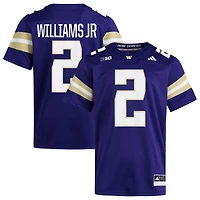 Men's adidas Demond Williams Jr Purple Washington Huskies Home NIL Football Player Jersey